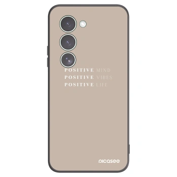 Picasee silikonski črni ovitek za Xiaomi Redmi 15 5G - Positive Vibes