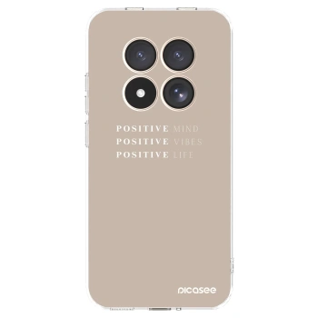 Picasee silikonski prozorni ovitek za Xiaomi Redmi Note 15 Pro 4G - Positive Vibes