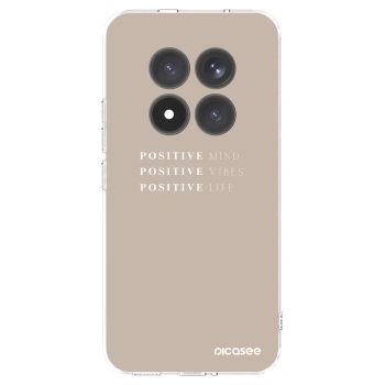 Picasee silikonski prozorni ovitek za Xiaomi Redmi Note 15 Pro+ - Positive Vibes