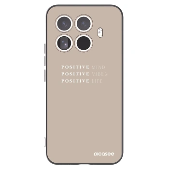 Picasee silikonski črni ovitek za Xiaomi 15T Pro - Positive Vibes