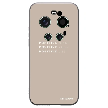 Picasee silikonski črni ovitek za Xiaomi 17 Ultra - Positive Vibes