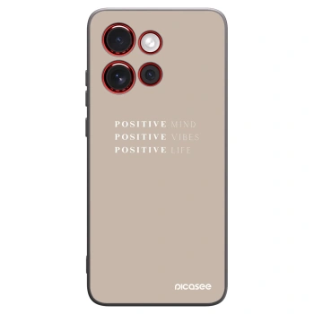 Picasee silikonski črni ovitek za Motorola Edge 60 Neo 5G - Positive Vibes