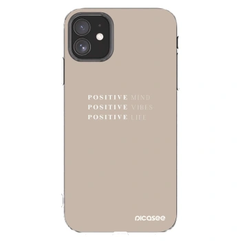 Picasee silikonski prozorni ovitek za Apple iPhone 11 - Positive Vibes