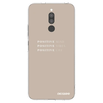 Picasee silikonski prozorni ovitek za Xiaomi Redmi 8 - Positive Vibes