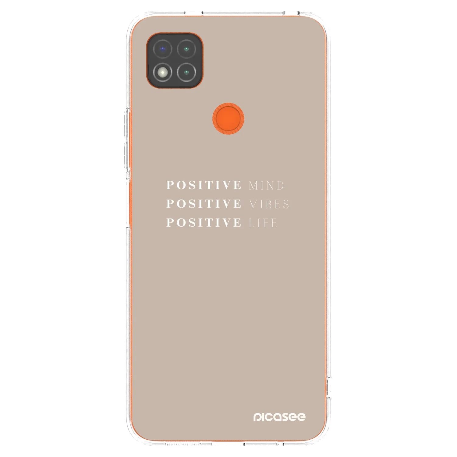 Picasee silikonski prozorni ovitek za Xiaomi Redmi 9C - Positive Vibes