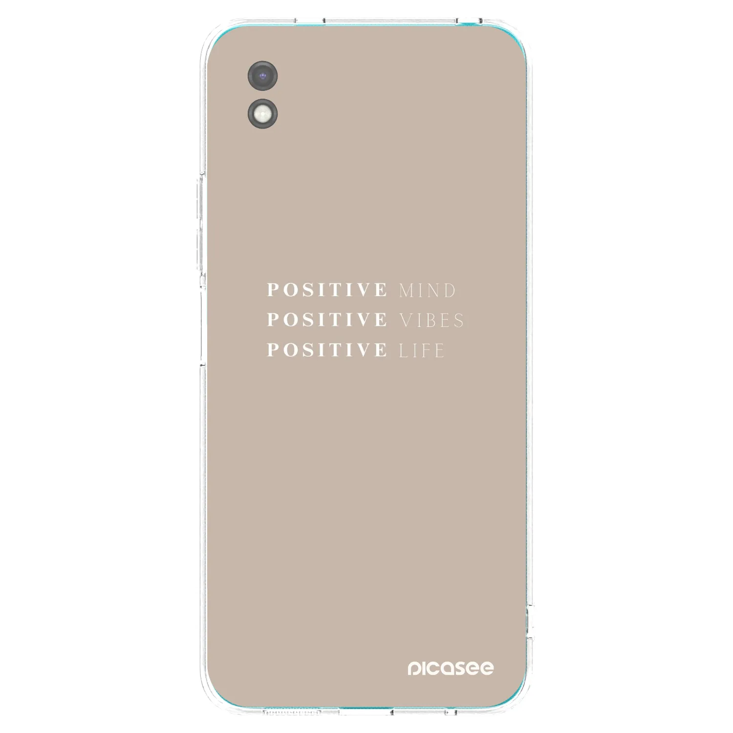 Picasee silikonski črni ovitek za Xiaomi Redmi 9A - Positive Vibes