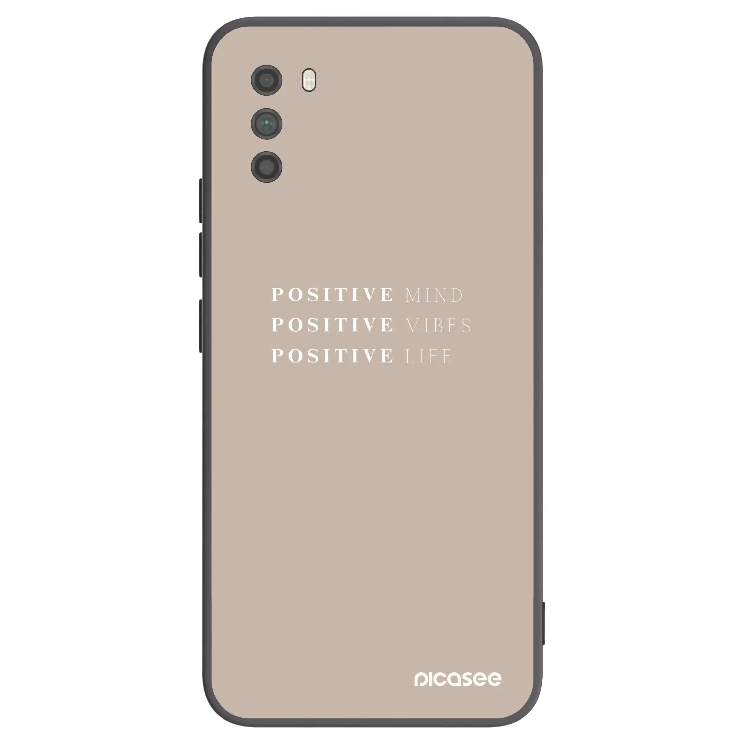 Picasee silikonski črni ovitek za Xiaomi Poco M3 - Positive Vibes