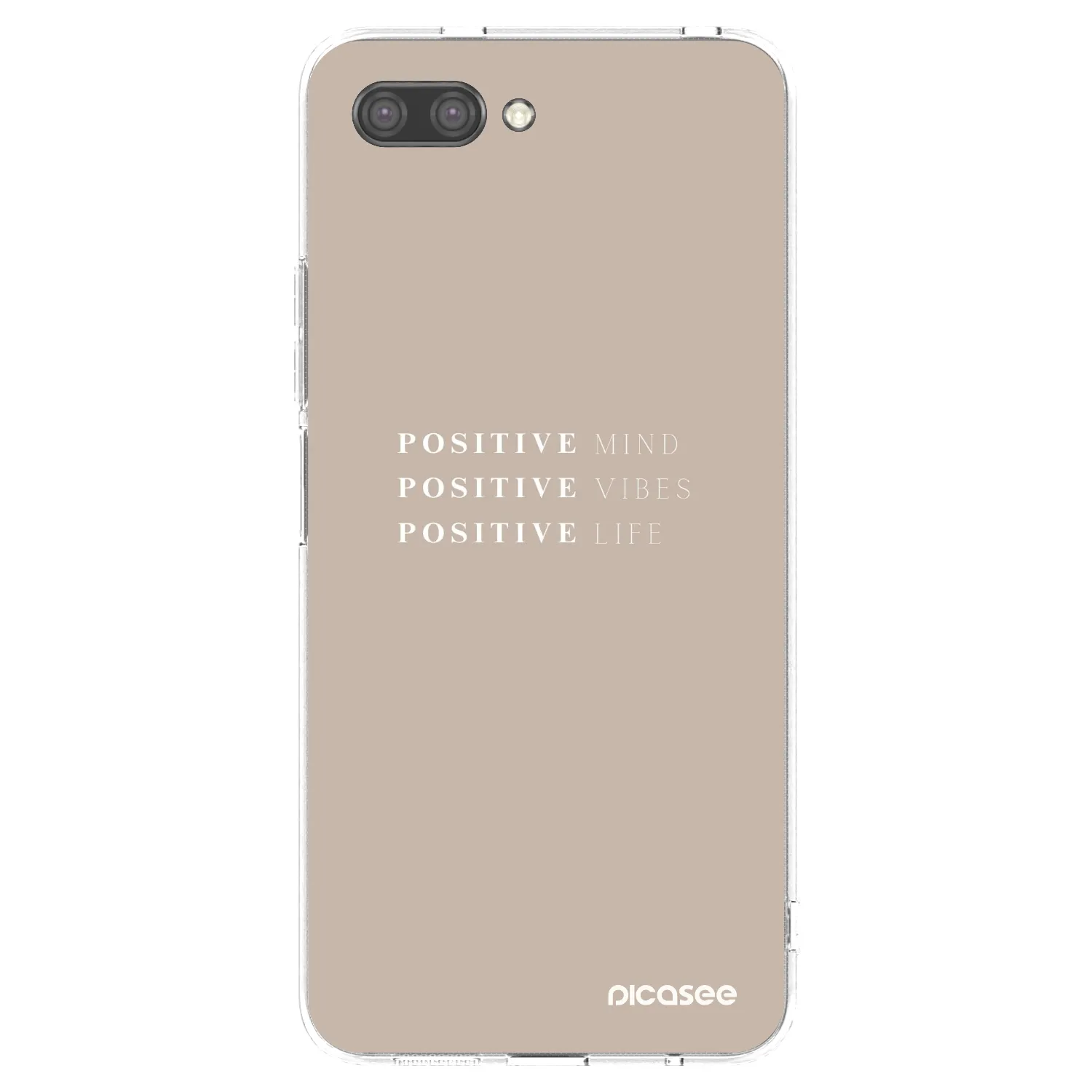 Picasee silikonski prozorni ovitek za Honor 10 - Positive Vibes