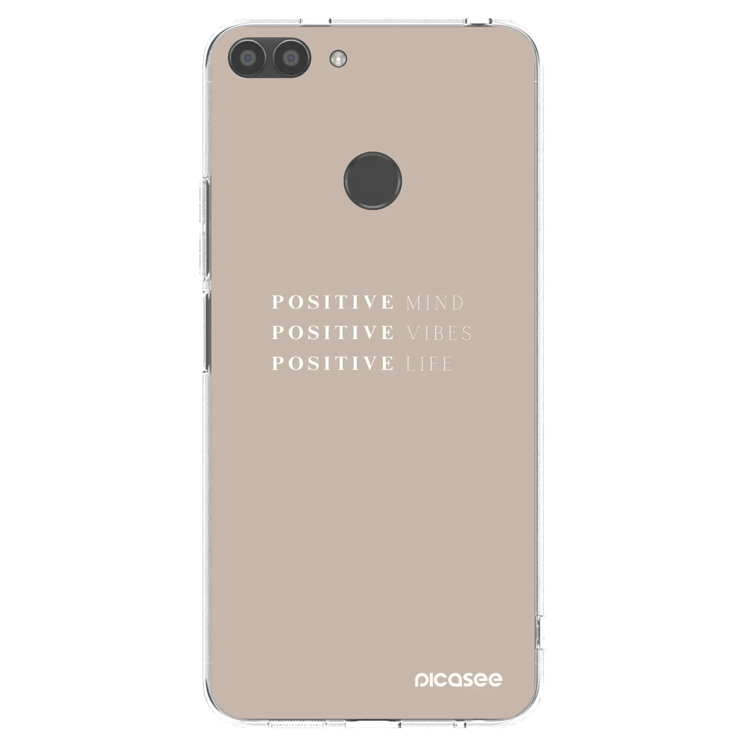 Picasee silikonski prozorni ovitek za Huawei P Smart - Positive Vibes