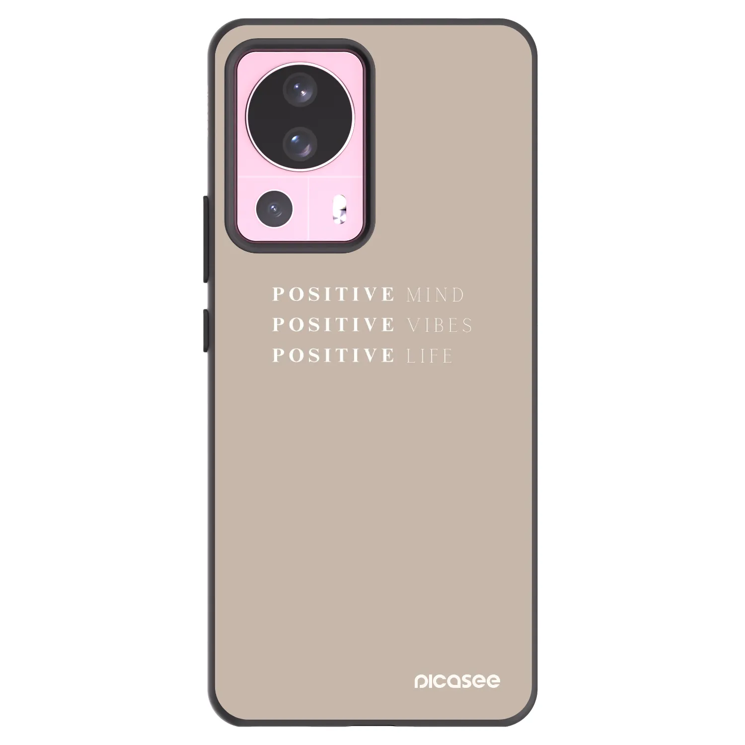 Picasee silikonski črni ovitek za Xiaomi 13 Lite - Positive Vibes