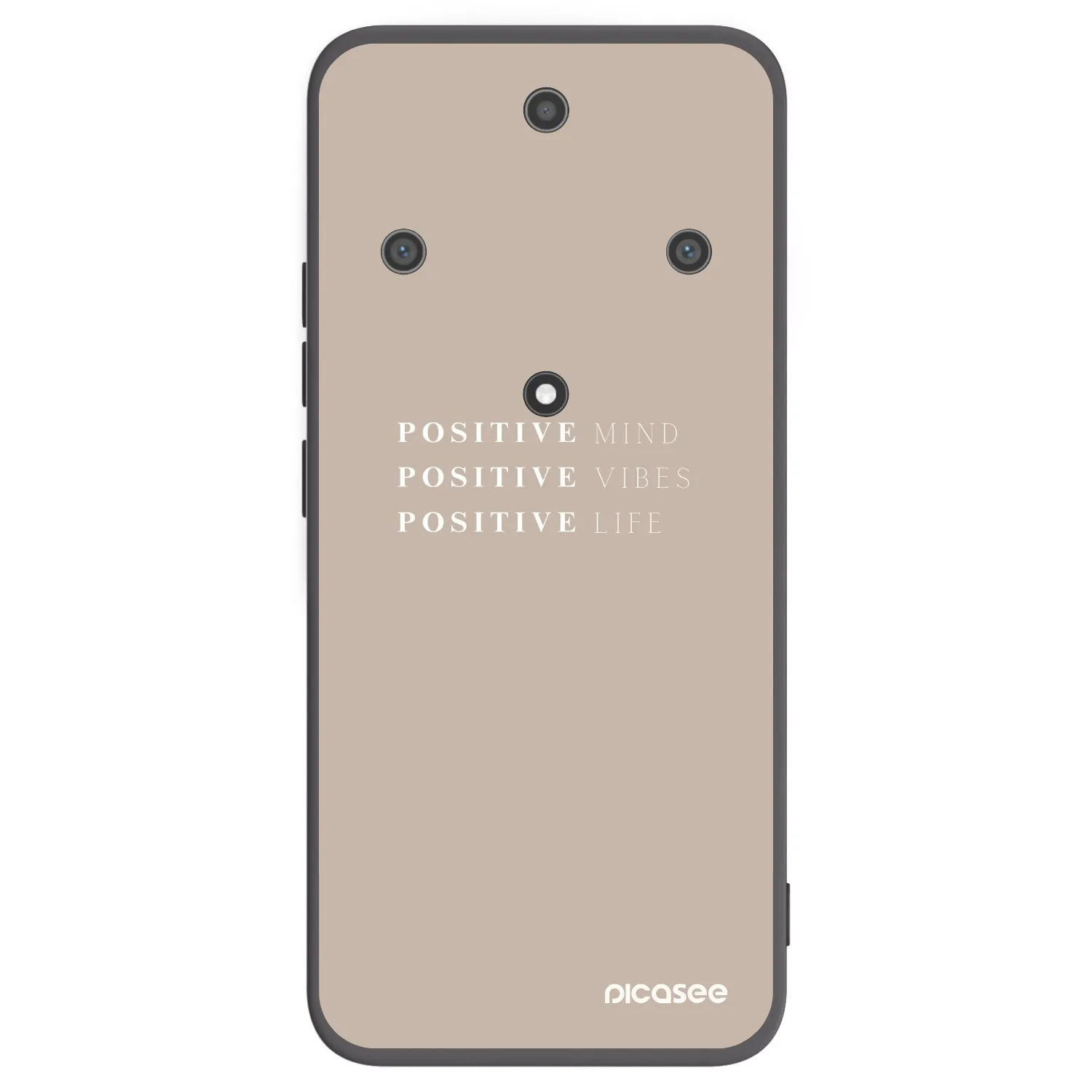 Picasee silikonski črni ovitek za Honor Magic5 Lite 5G - Positive Vibes