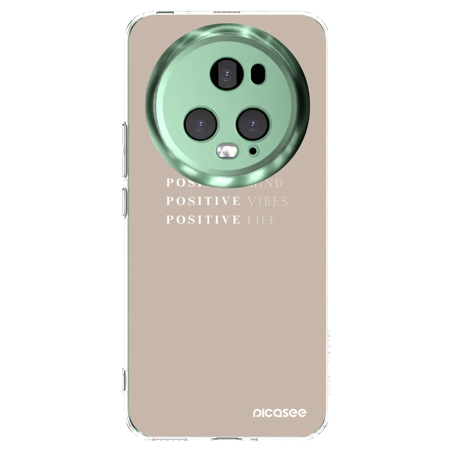 Picasee silikonski prozorni ovitek za Honor Magic5 Pro - Positive Vibes