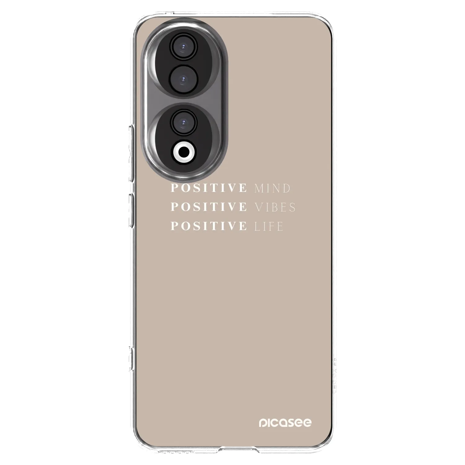 Picasee silikonski prozorni ovitek za Honor 90 5G - Positive Vibes