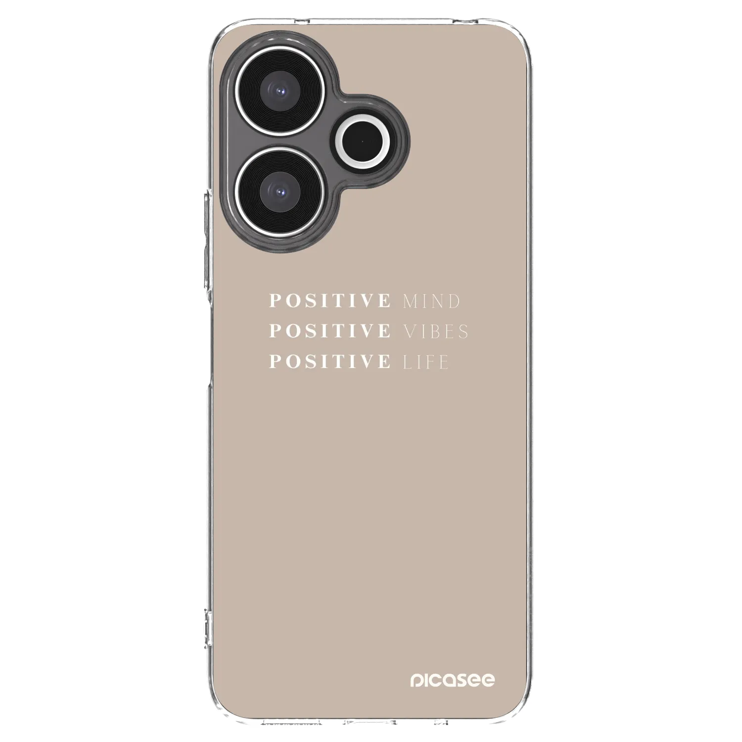 Picasee silikonski prozorni ovitek za Xiaomi Redmi 13 4G - Positive Vibes