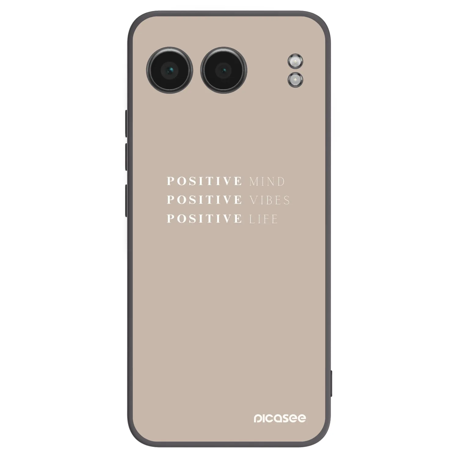 Picasee silikonski črni ovitek za OnePlus Nord 4 - Positive Vibes