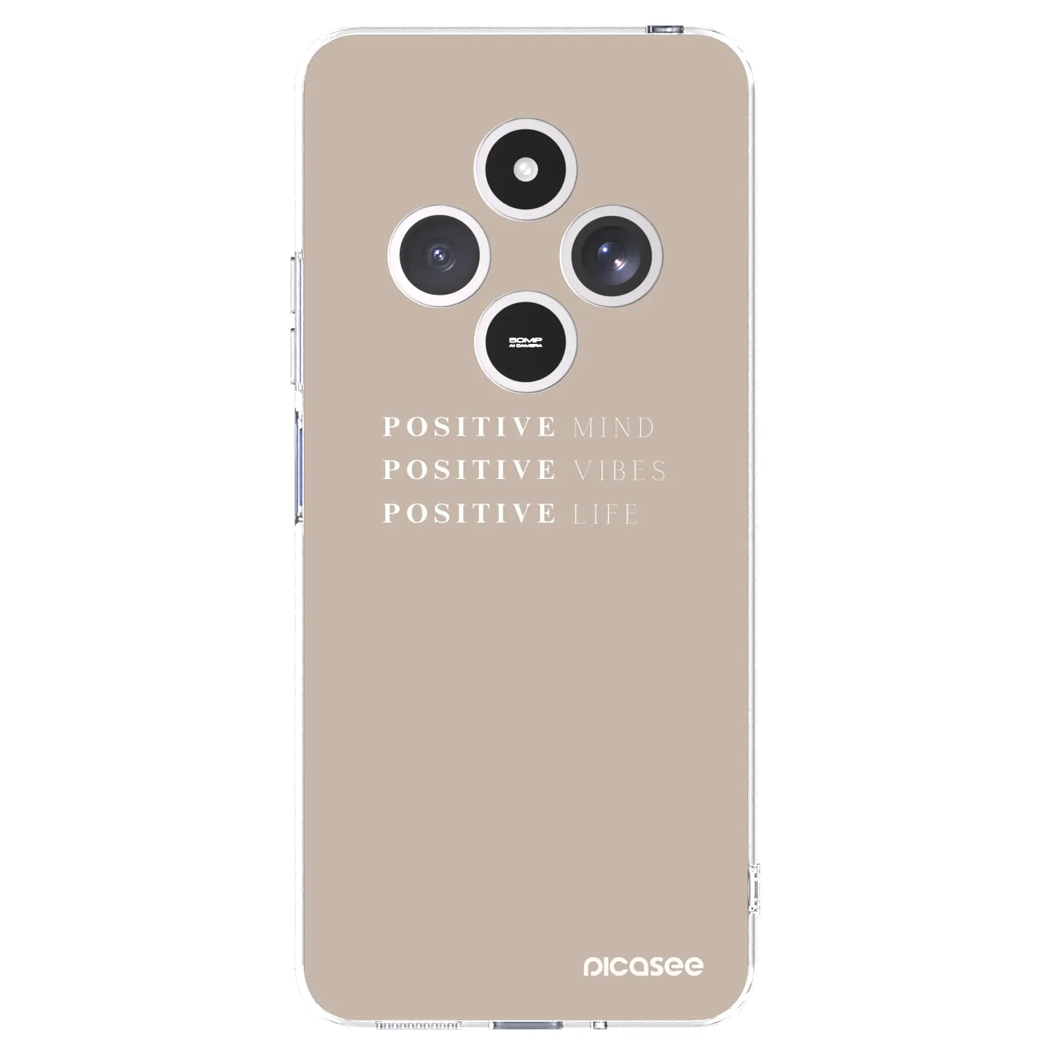 Picasee silikonski prozorni ovitek za Xiaomi Redmi 14C - Positive Vibes