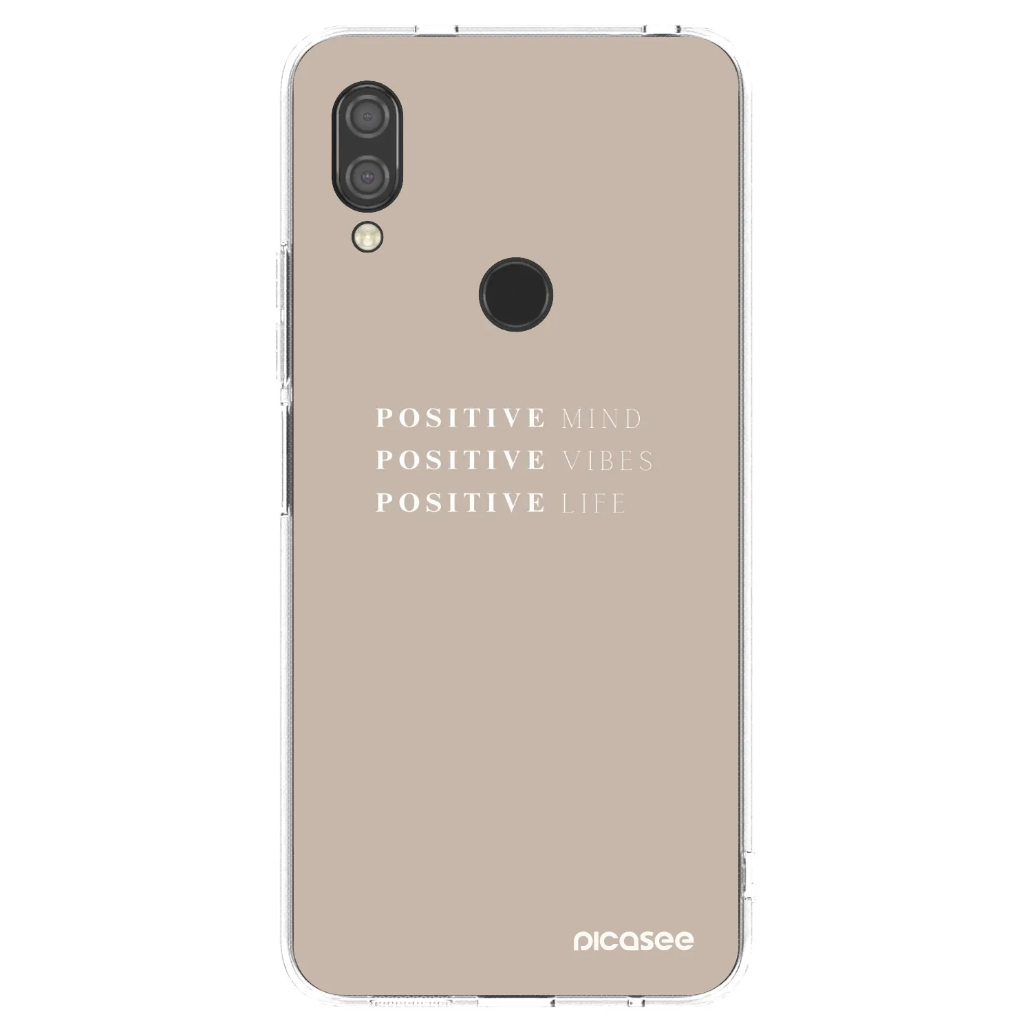 Picasee silikonski prozorni ovitek za Xiaomi Redmi 7 - Positive Vibes