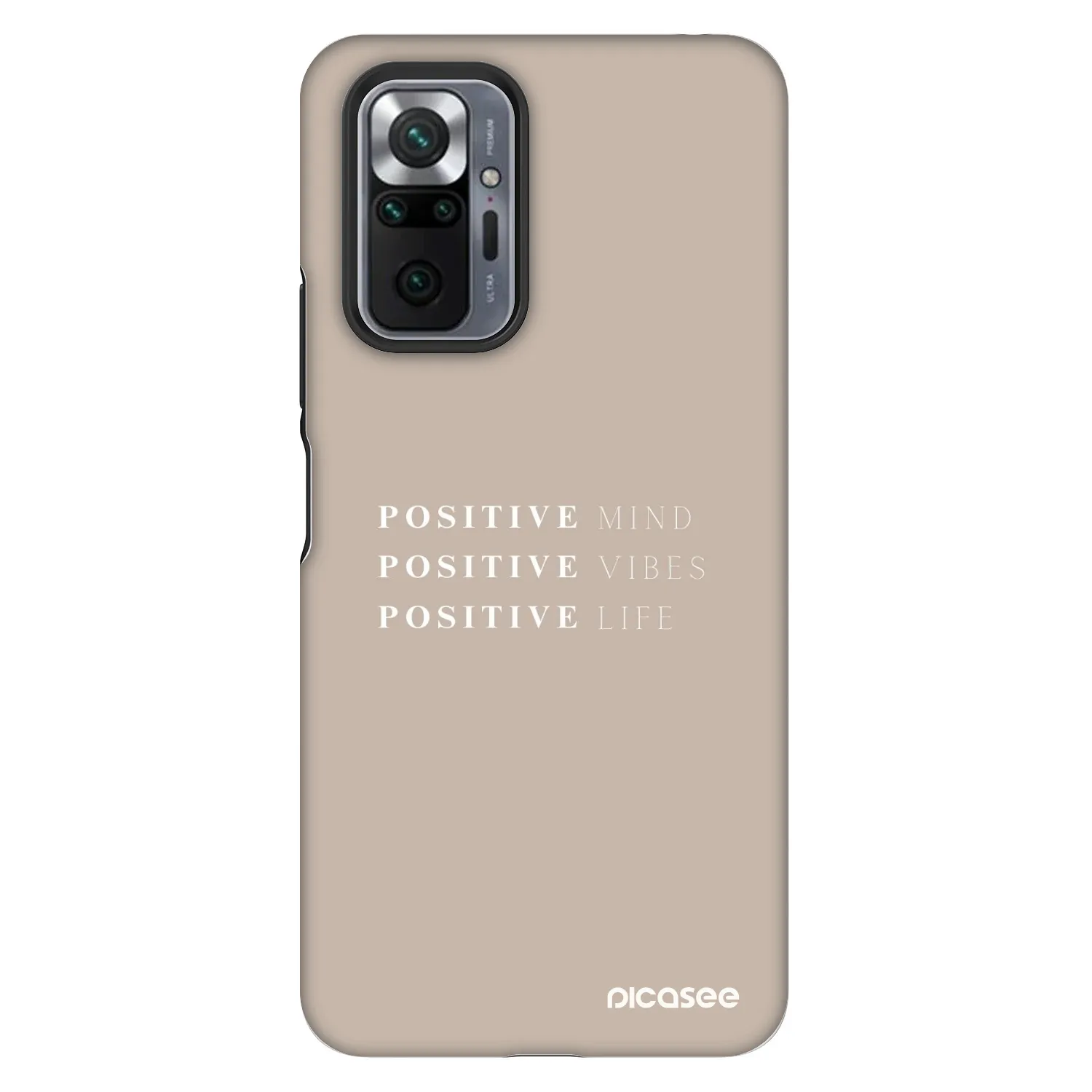 Picasee Fashion Case za Xiaomi Redmi Note 10 Pro - Positive Vibes