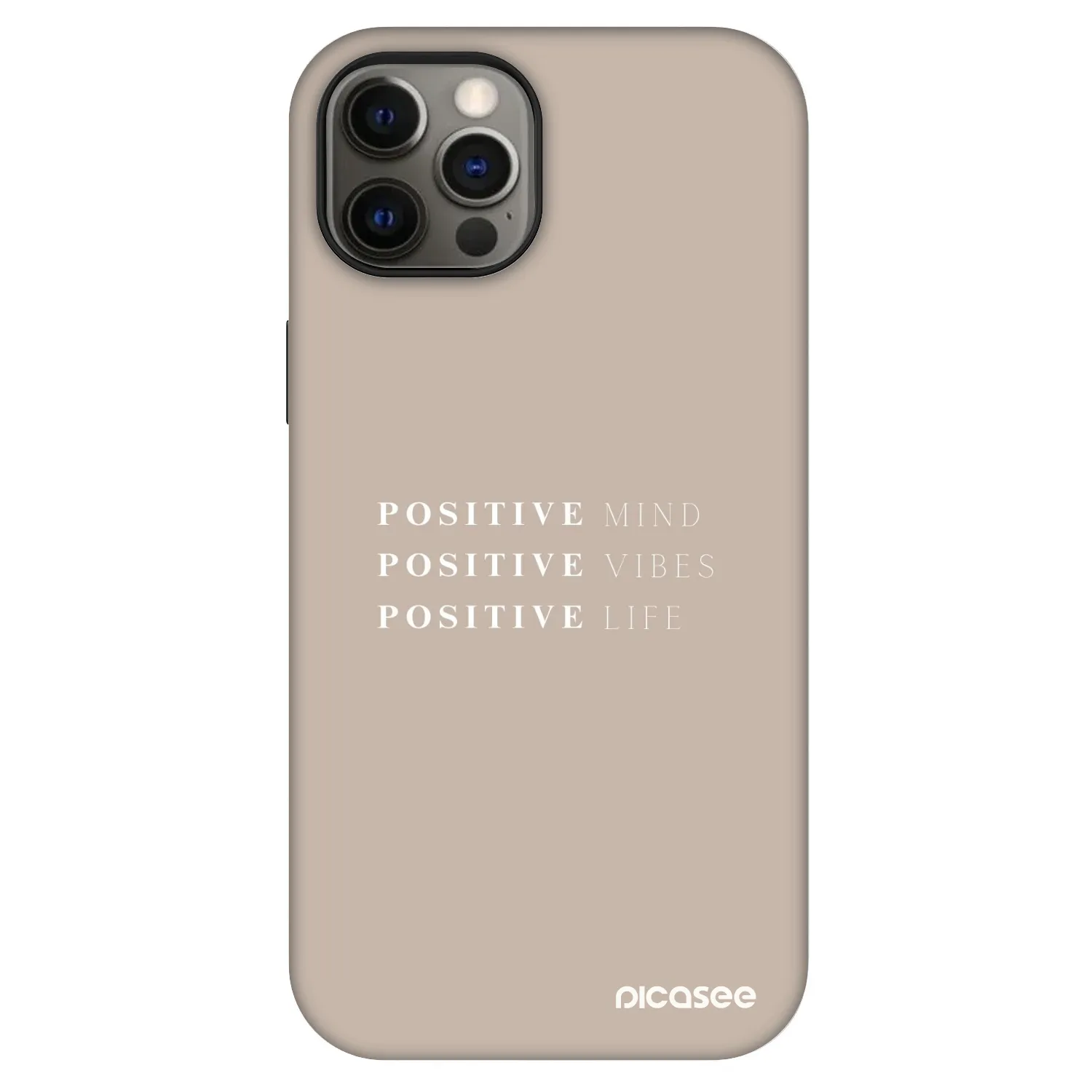 Picasee Fashion Case MagSafe za Apple iPhone 12 - Positive Vibes