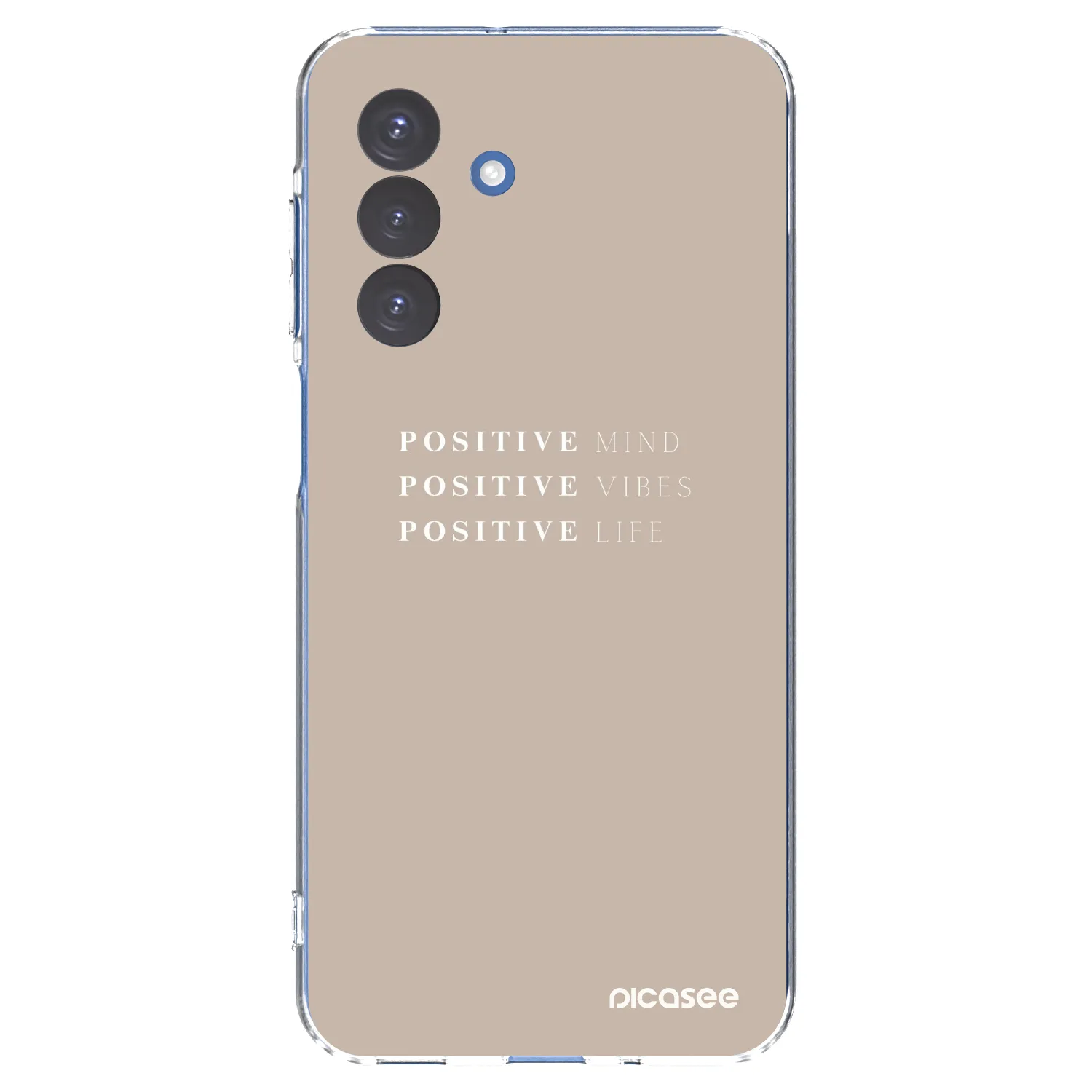 Picasee silikonski prozorni ovitek za Samsung Galaxy A17 5G - Positive Vibes