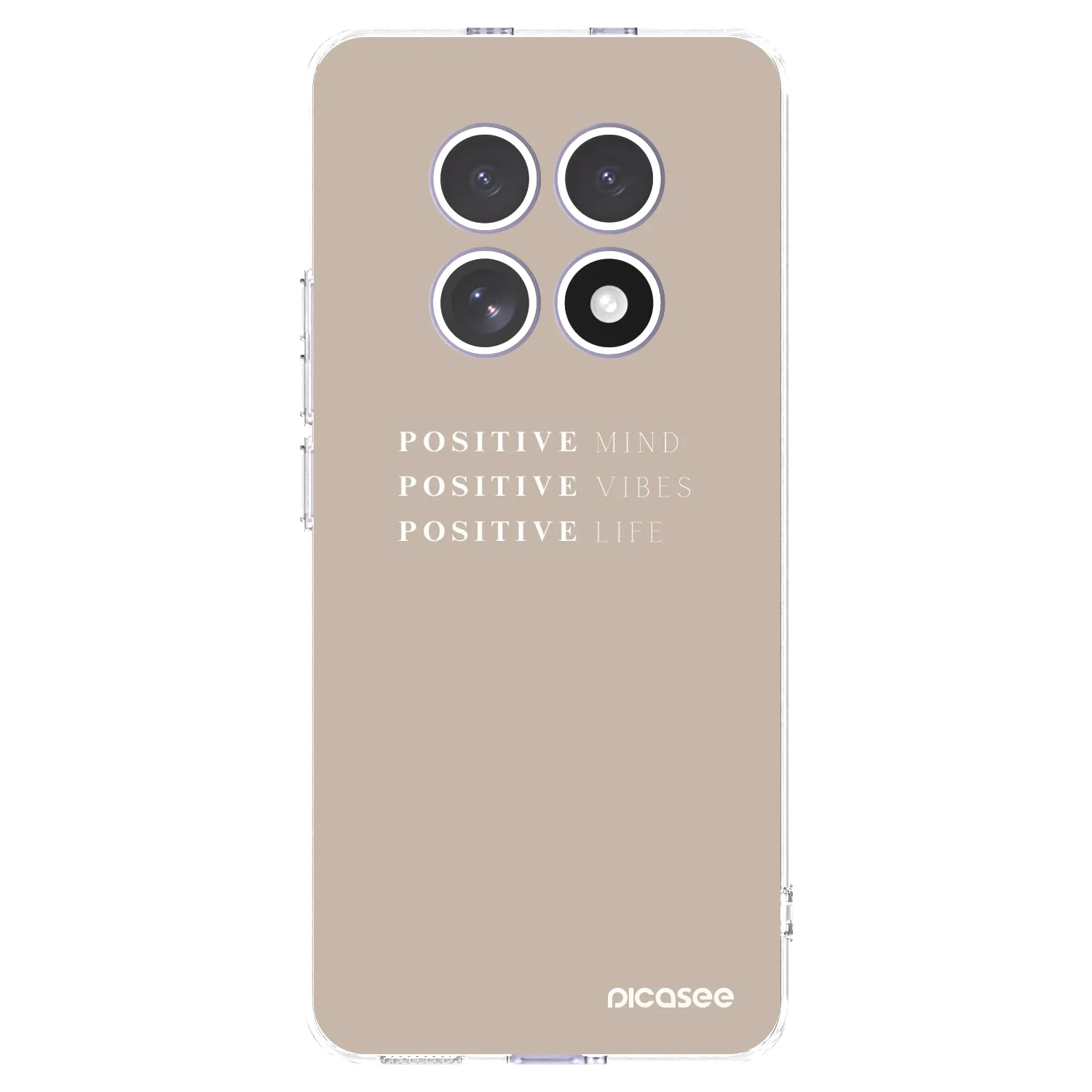 Picasee silikonski prozorni ovitek za Xiaomi Redmi Note 15 - Positive Vibes