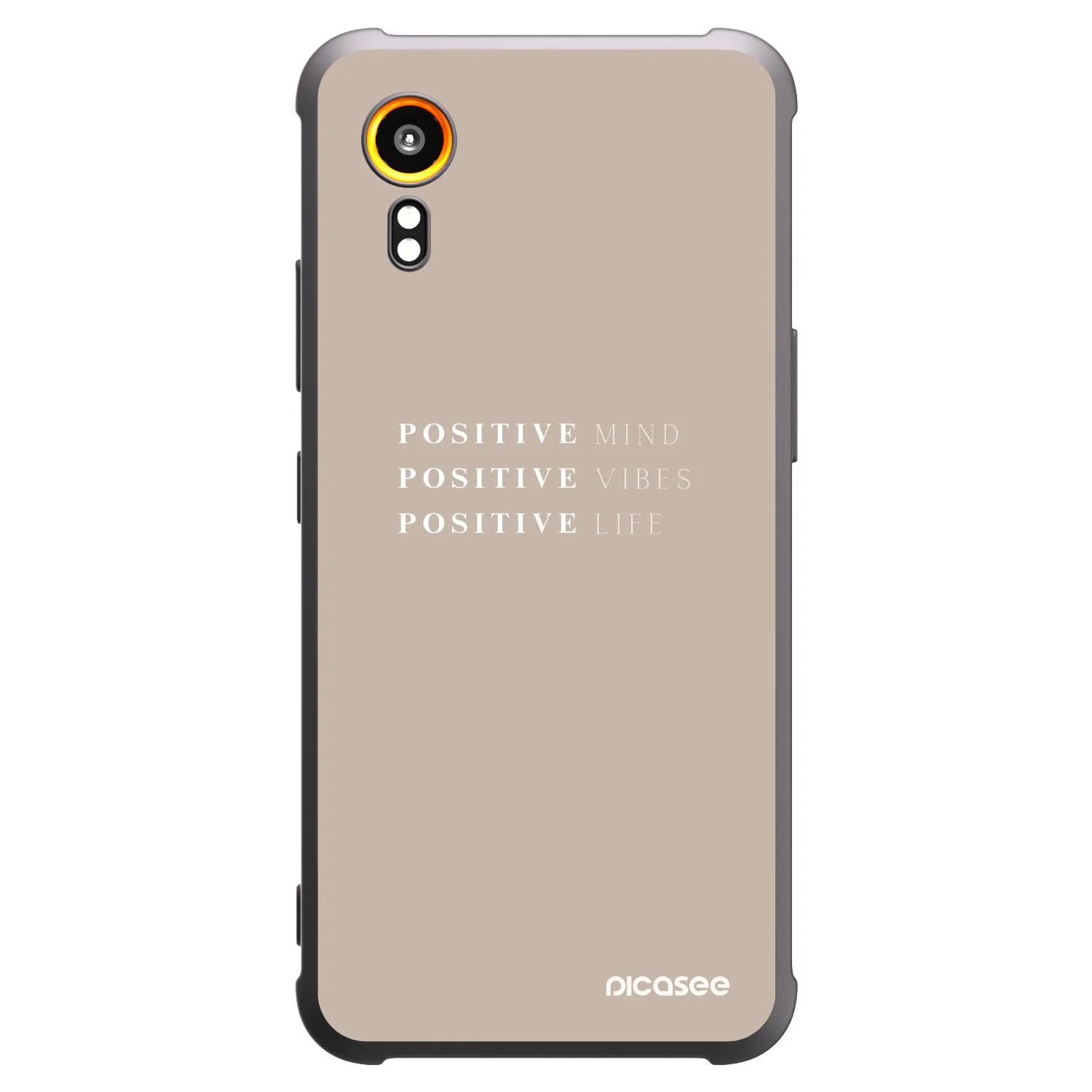 Picasee silikonski črni ovitek za Samsung Galaxy Xcover 7 - Positive Vibes