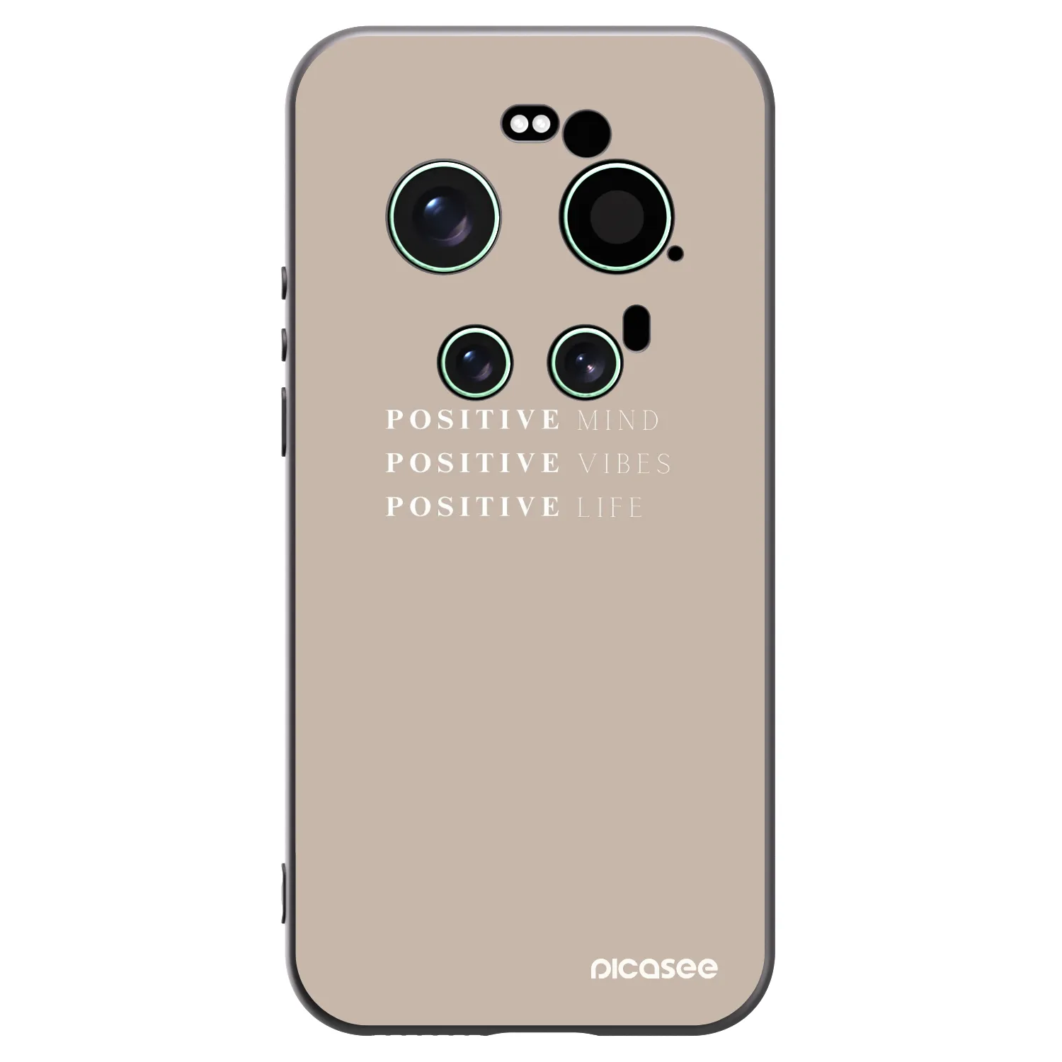 Picasee silikonski črni ovitek za Xiaomi 17 Ultra - Positive Vibes