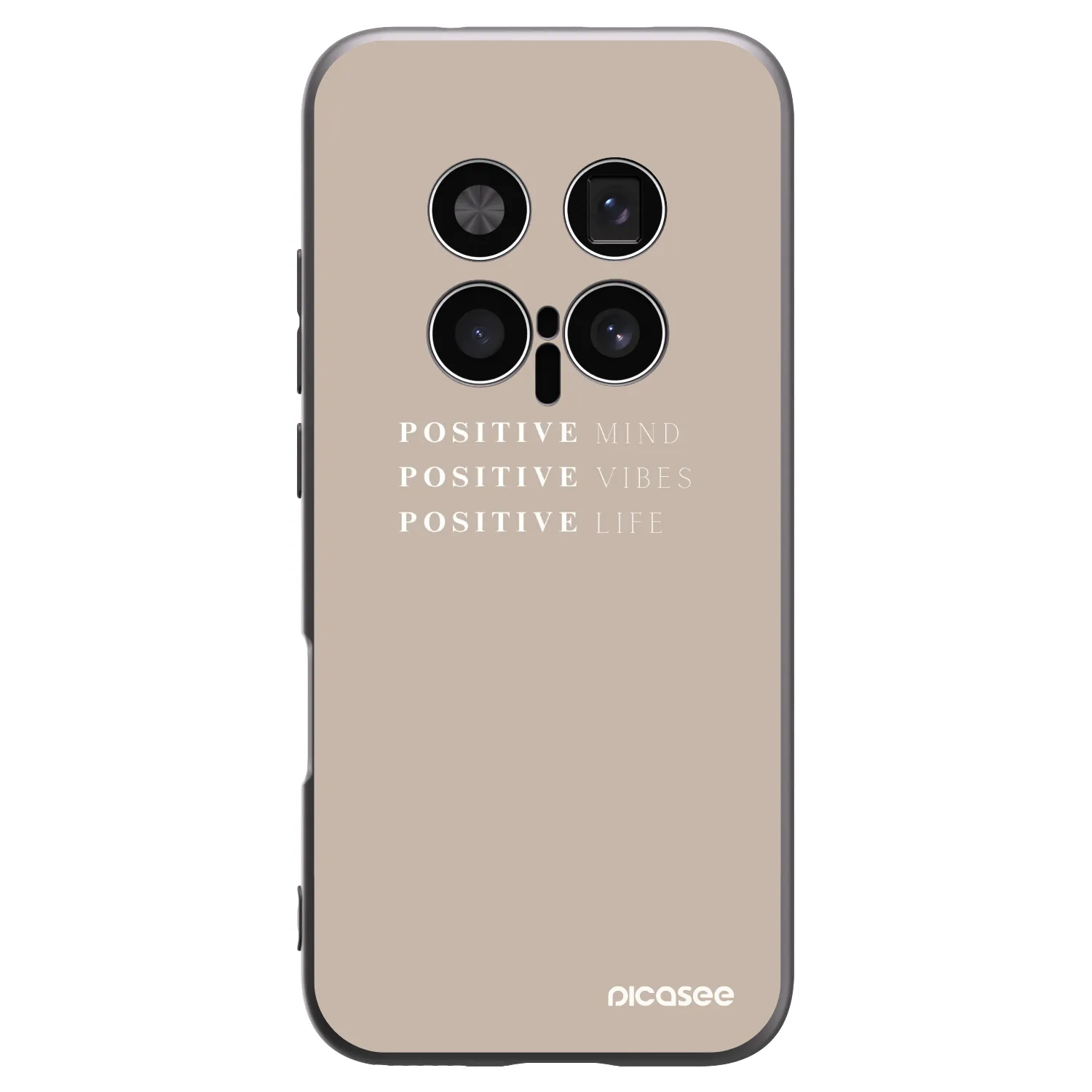 Picasee silikonski črni ovitek za Honor Magic8 Pro 5G - Positive Vibes