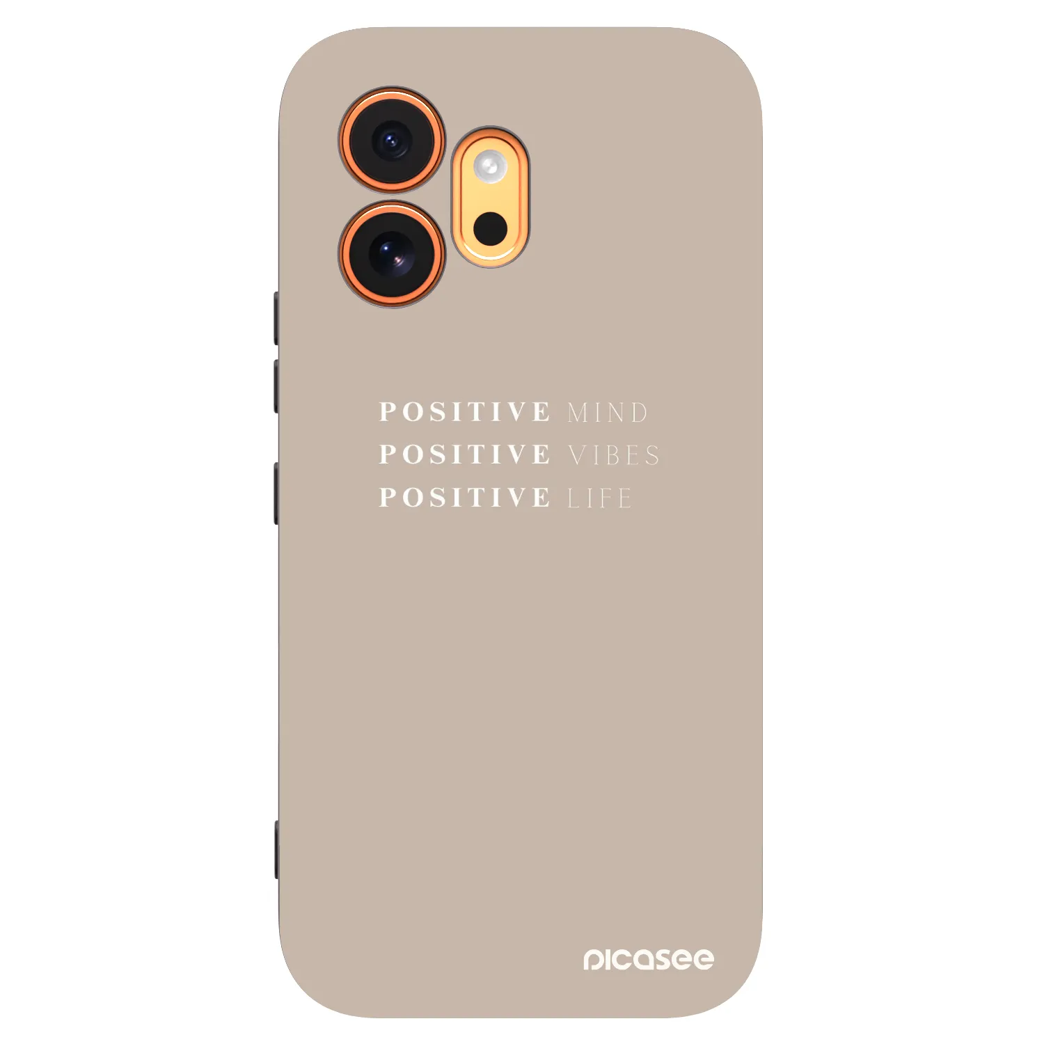 Picasee silikonski črni ovitek za Honor 600 - Positive Vibes