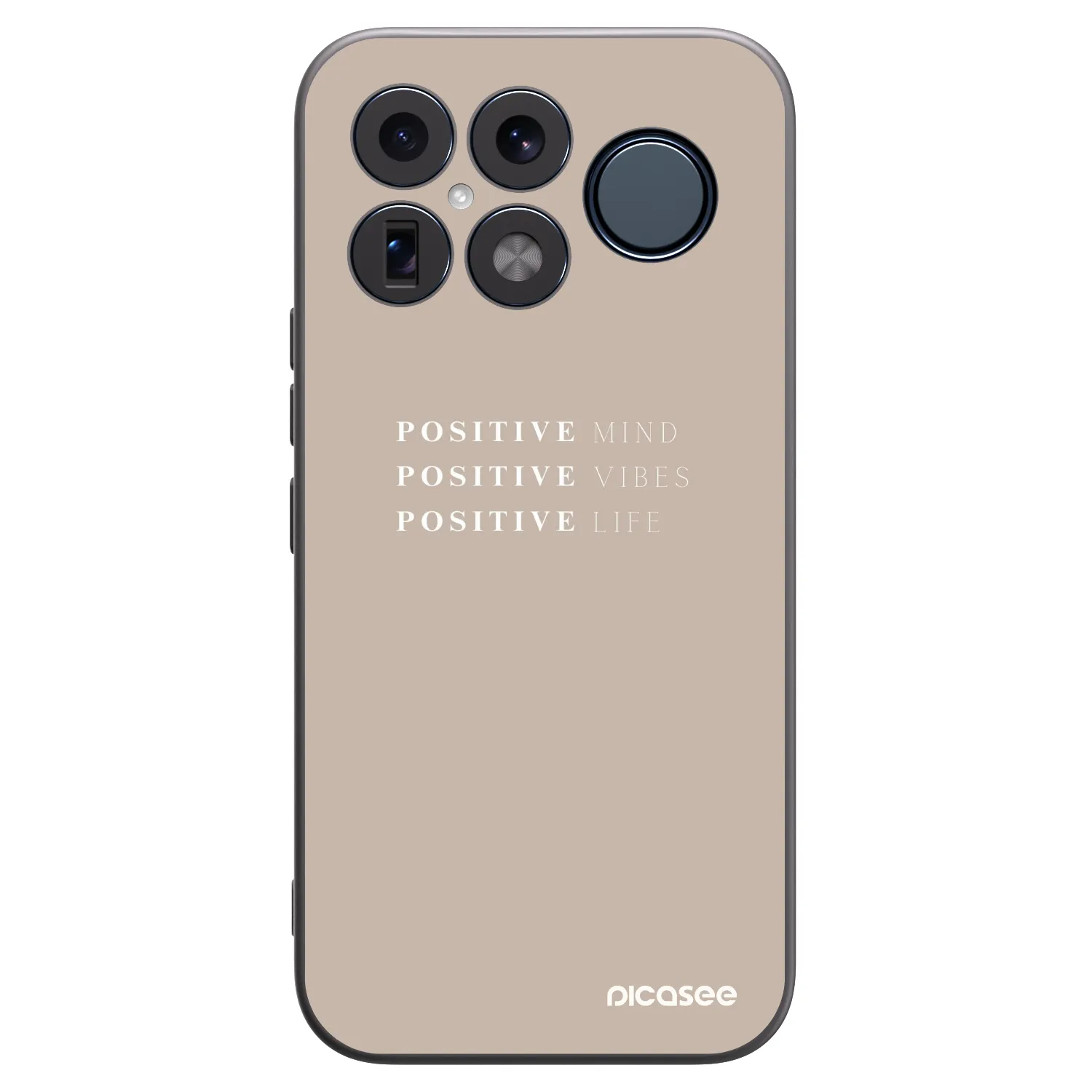 Picasee silikonski črni ovitek za Xiaomi Poco F8 Ultra - Positive Vibes