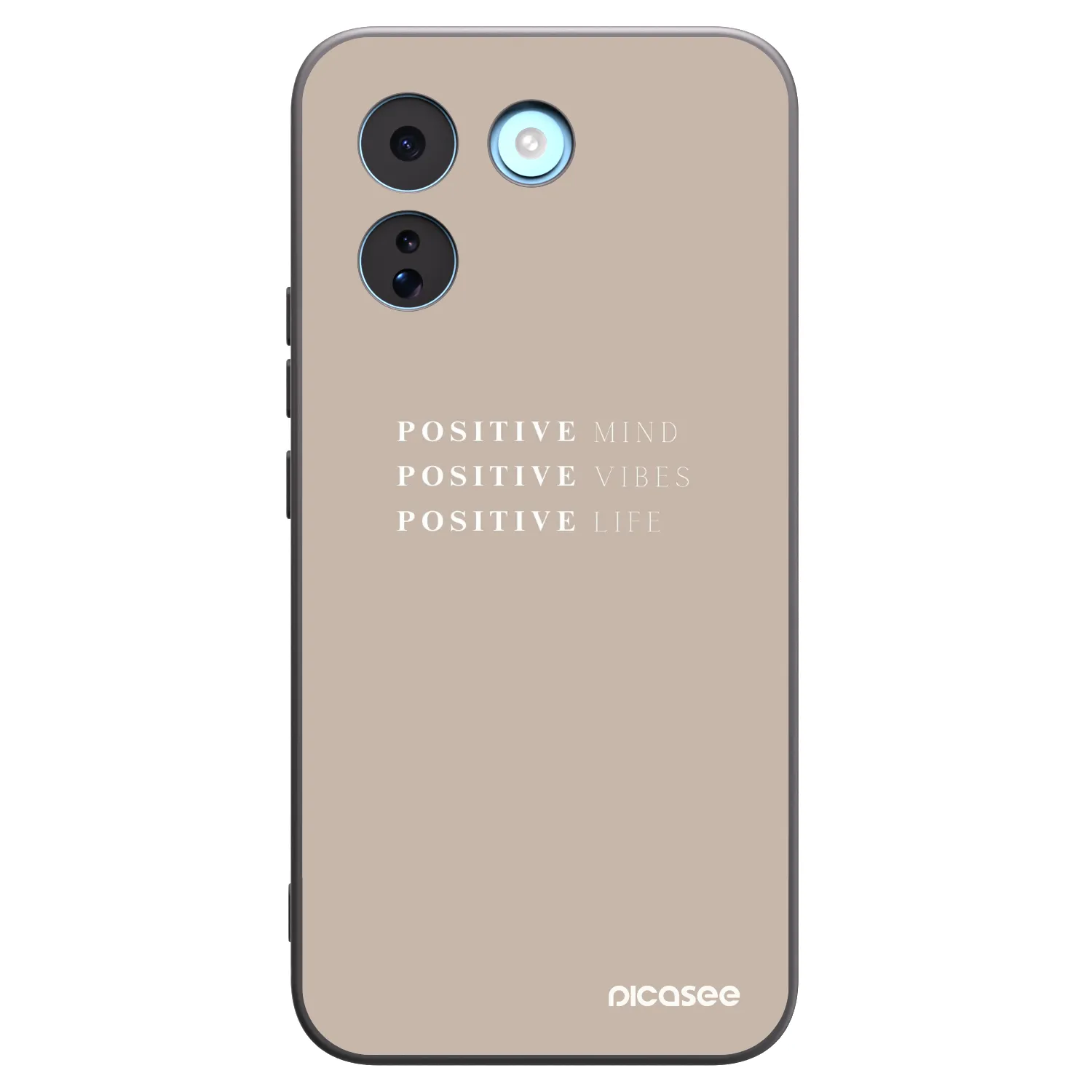 Picasee silikonski črni ovitek za Xiaomi Redmi Note 17 Pro MAX 5G - Positive Vibes