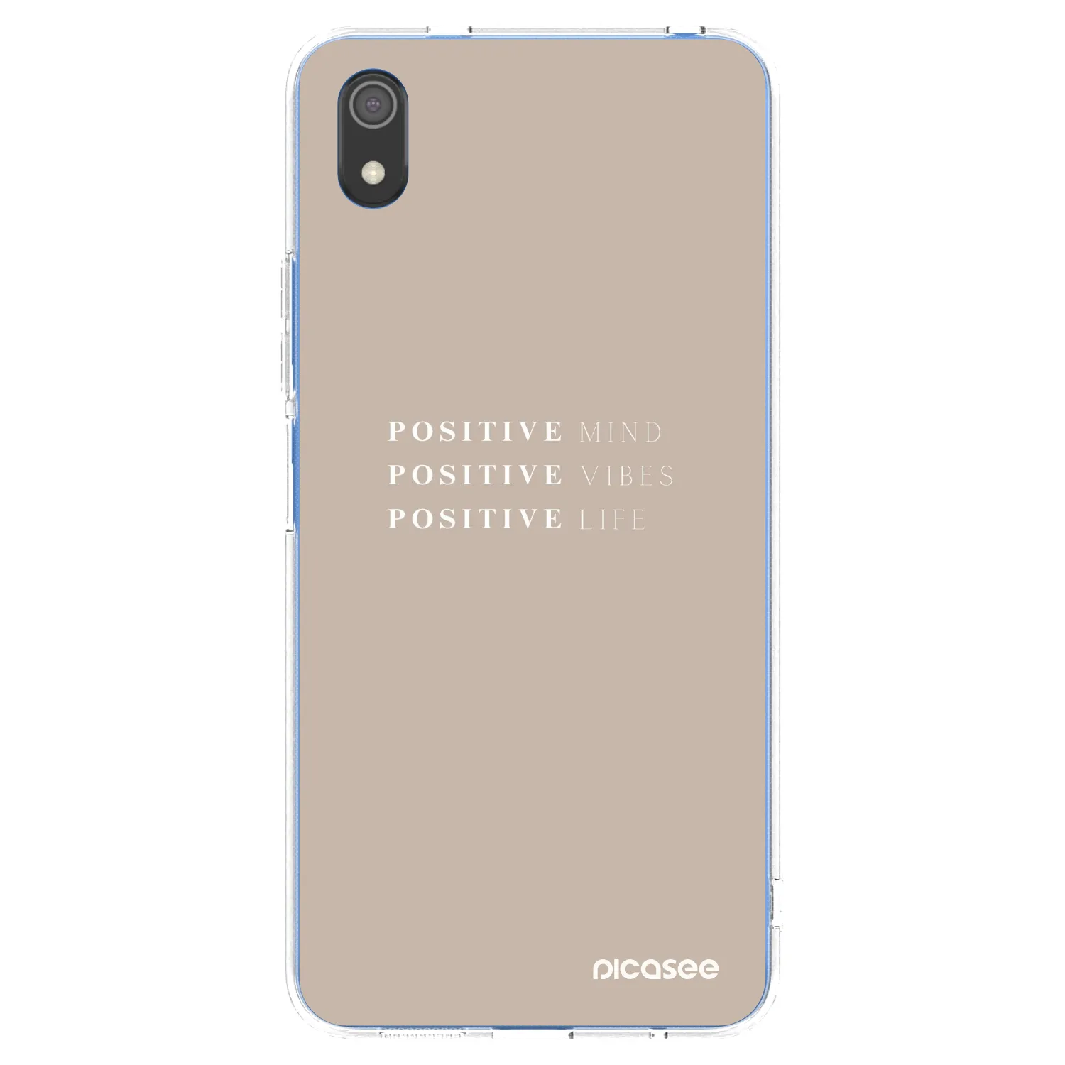 Picasee silikonski prozorni ovitek za Xiaomi Redmi 7A - Positive Vibes