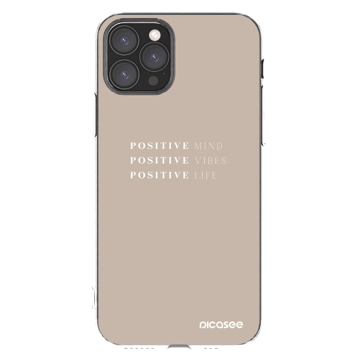 Picasee silikonski prozorni ovitek za Apple iPhone 11 Pro - Positive Vibes