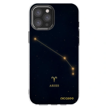 Picasee silikonski prozorni ovitek za Apple iPhone 12 Pro Max - ARIES