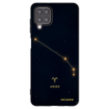 Picasee silikonski črni ovitek za Samsung Galaxy A12 A125F - ARIES