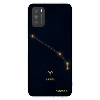 Picasee silikonski prozorni ovitek za Xiaomi Poco M3 - ARIES