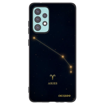 Picasee silikonski črni ovitek za Samsung Galaxy A72 A725F - ARIES