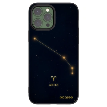 Picasee silikonski črni ovitek za Apple iPhone 13 Pro Max - ARIES