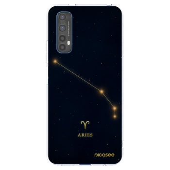 Picasee silikonski prozorni ovitek za Realme 7 - ARIES