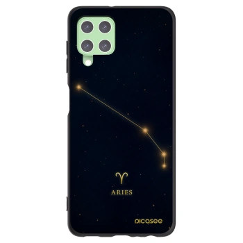 Picasee silikonski črni ovitek za Samsung Galaxy A22 A225F 4G - ARIES