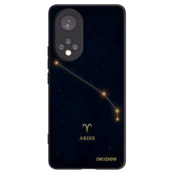 Picasee silikonski črni ovitek za Honor 50 5G - ARIES