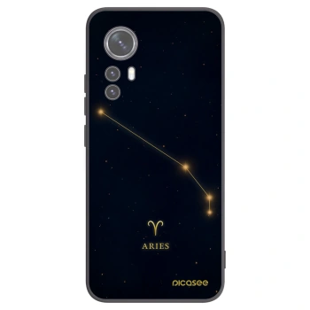 Picasee silikonski črni ovitek za Xiaomi 12 - ARIES
