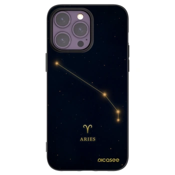 Picasee silikonski črni ovitek za Apple iPhone 14 Pro Max - ARIES