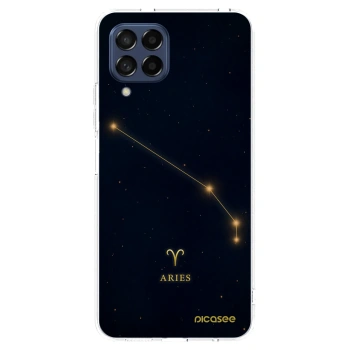 Picasee silikonski prozorni ovitek za Samsung Galaxy M53 5G - ARIES