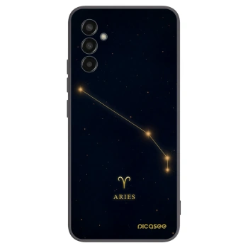 Picasee silikonski črni ovitek za Samsung Galaxy M13 M135F - ARIES