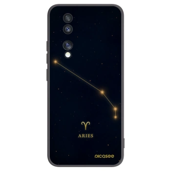 Picasee silikonski črni ovitek za Honor 70 - ARIES