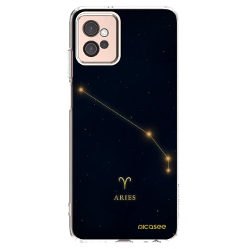 Picasee silikonski prozorni ovitek za Motorola Moto G32 - ARIES