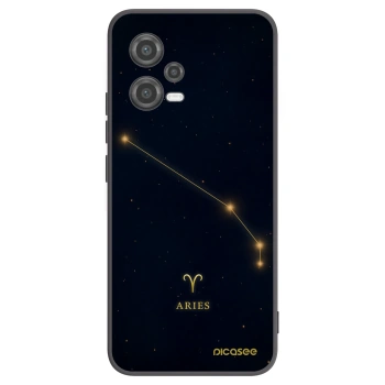 Picasee silikonski črni ovitek za Xiaomi Poco X5 - ARIES
