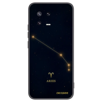 Picasee silikonski črni ovitek za Xiaomi 13 Pro - ARIES
