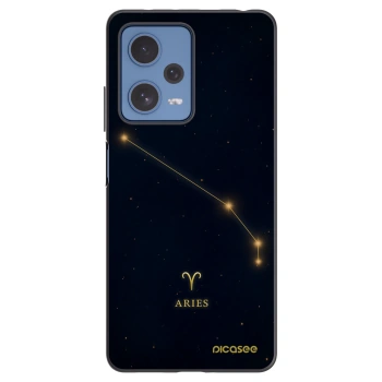 Picasee silikonski črni ovitek za Xiaomi Redmi Note 12 Pro 5G - ARIES